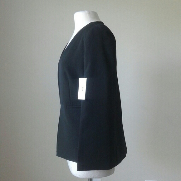 H by Halston black cape jacket SOLD!!!! - Picture 2 of 5