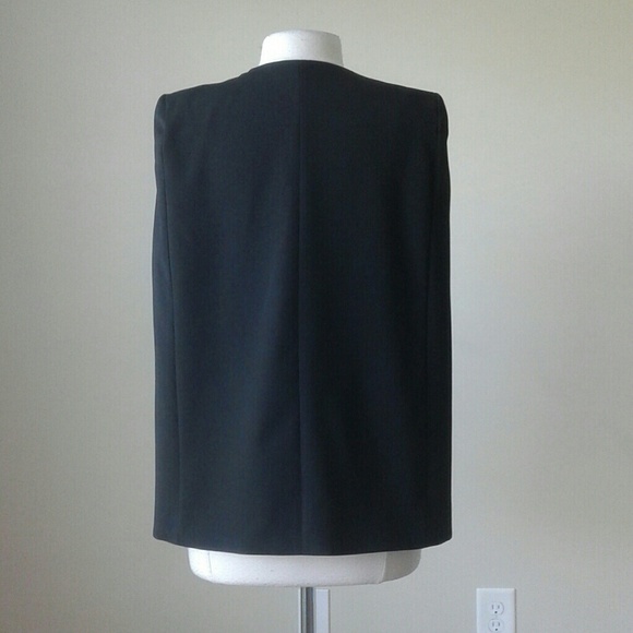 H by Halston black cape jacket SOLD!!!! - Picture 4 of 5