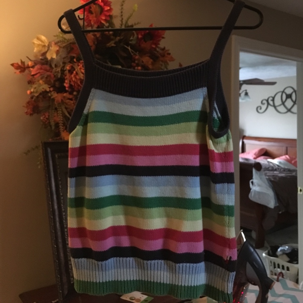 bright colored summer tank