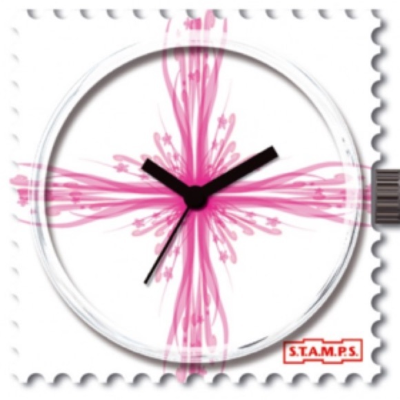 Pink Cross Stamp Face Watch - Picture 1 of 1