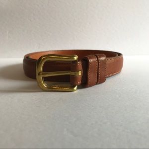 Coach leather belt