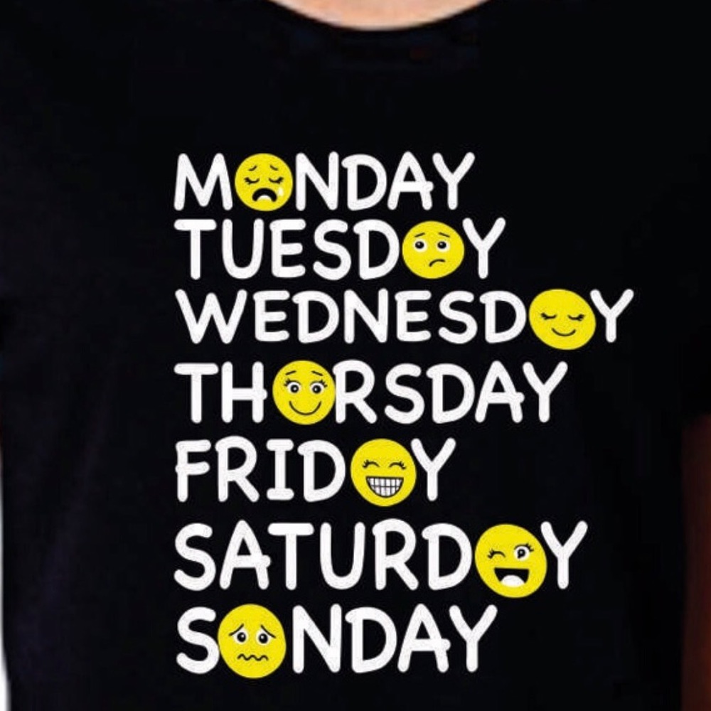 Different Moods Graphic Tee - Picture 2 of 2