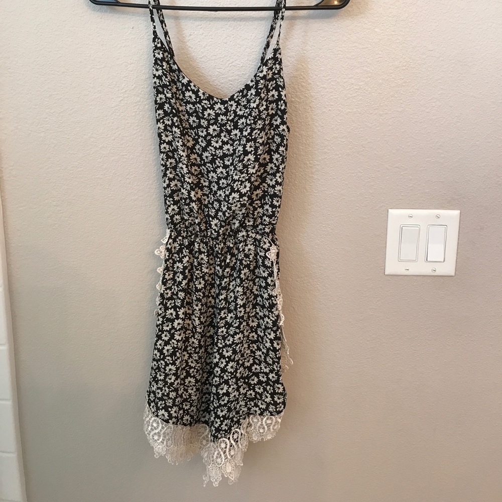 Black and White Romper