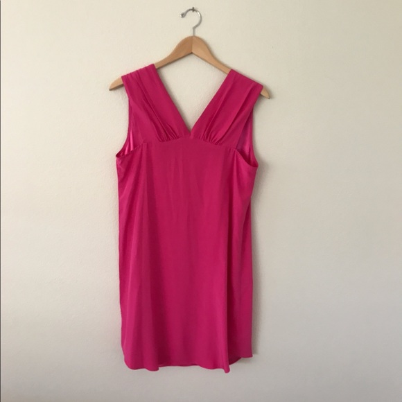 NWOT PINK Amanda Uprichard 6 Button Dress - Picture 5 of 8