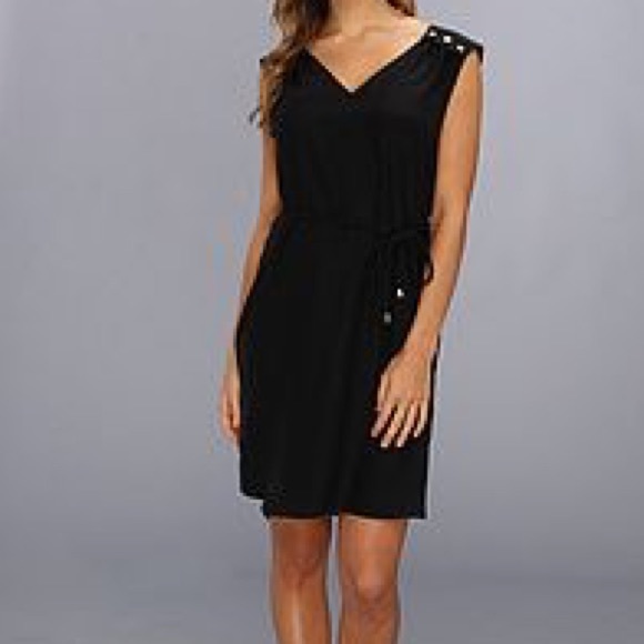 NWOT PINK Amanda Uprichard 6 Button Dress - Picture 3 of 8