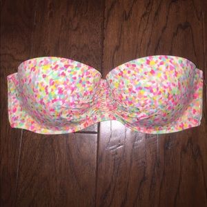 Victoria's Secret Pushup Bandeau Bathing Suit top