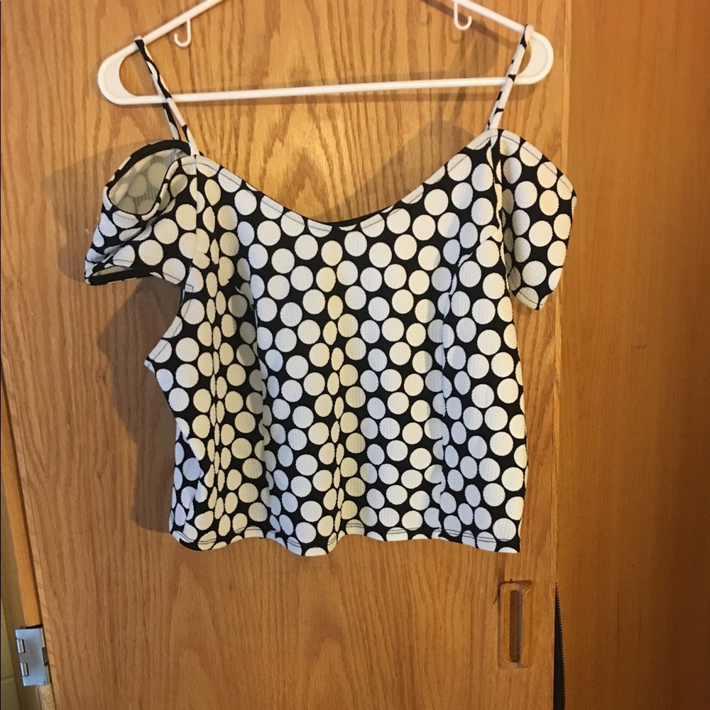 Off Shoulder Crop top