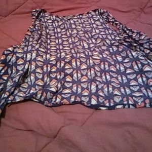 Charlotte Russe Patterned vest