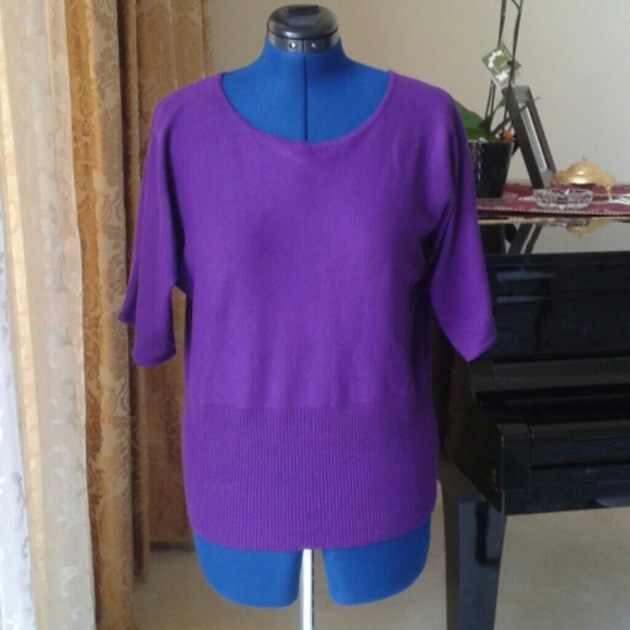 Spense Purple Top - Picture 1 of 4