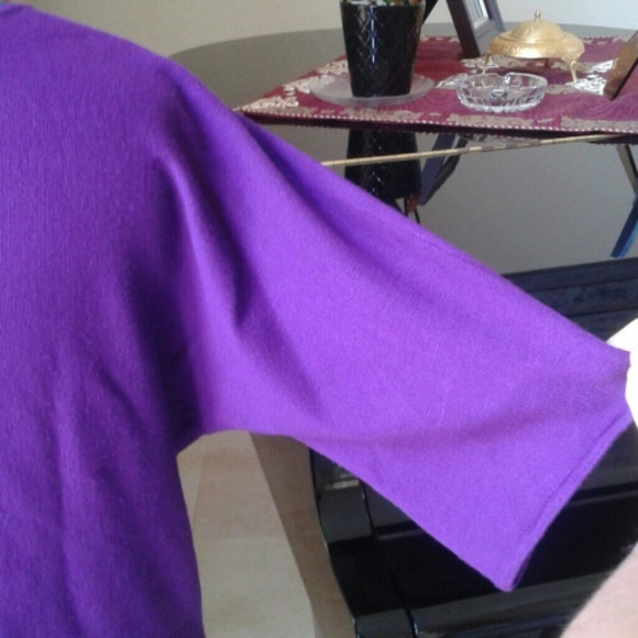 Spense Purple Top - Picture 3 of 4