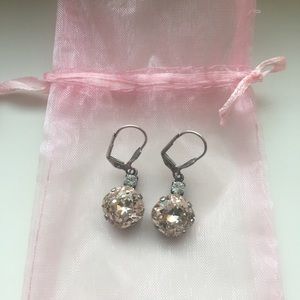 Authentic Victoria Lynn Swarovski Crystal Earrings
