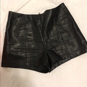 Sparkle and Fade black vegan size 4 shorts