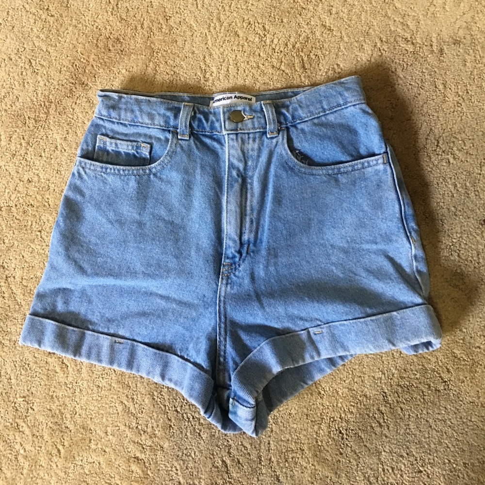 American Apparel Denim Shorts