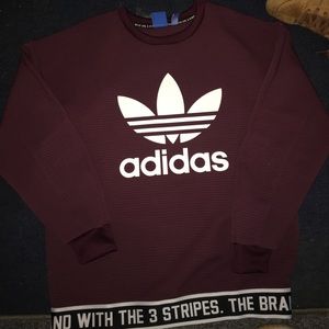 Adidas sweatshirt 3 stripes