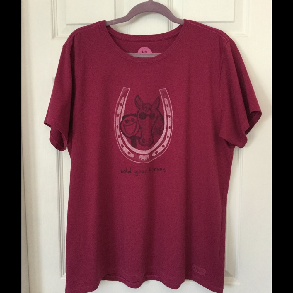 Life is Good "Hold Your Horses" Tee