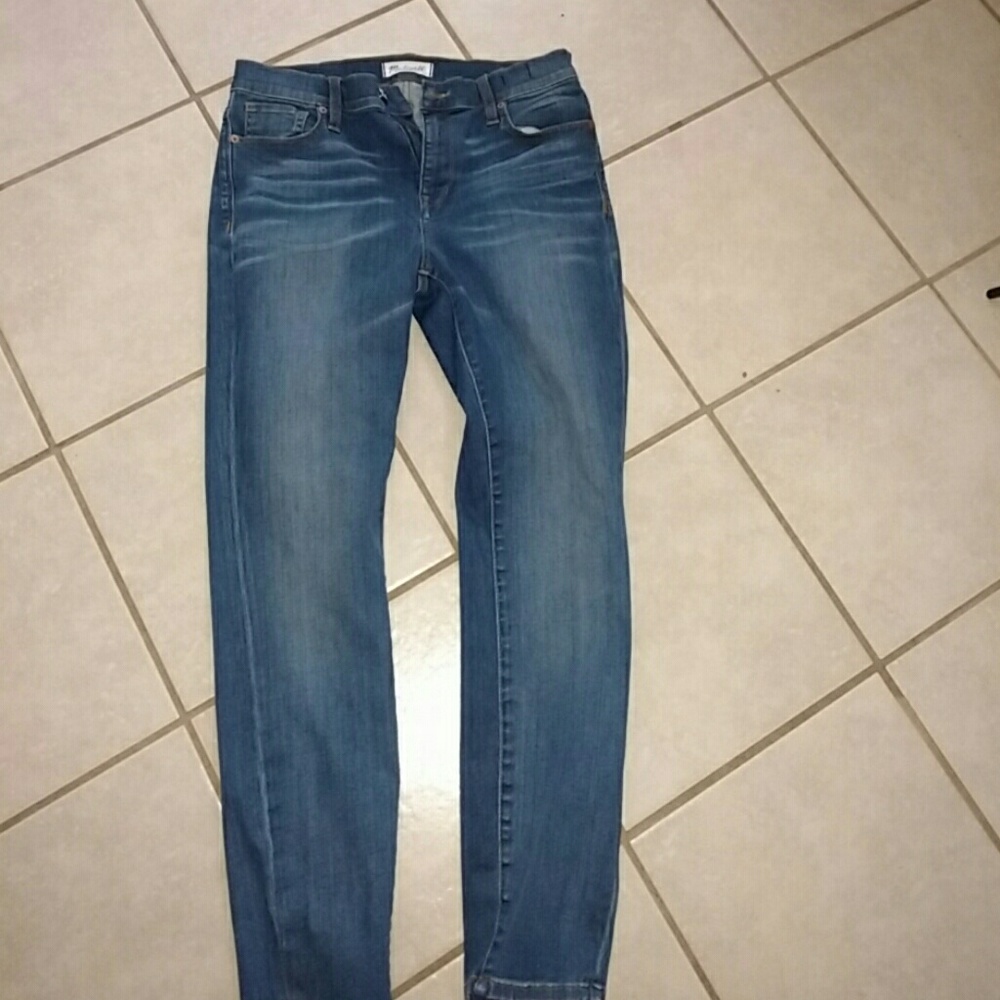 Madewell high riser skinny 30 flash!