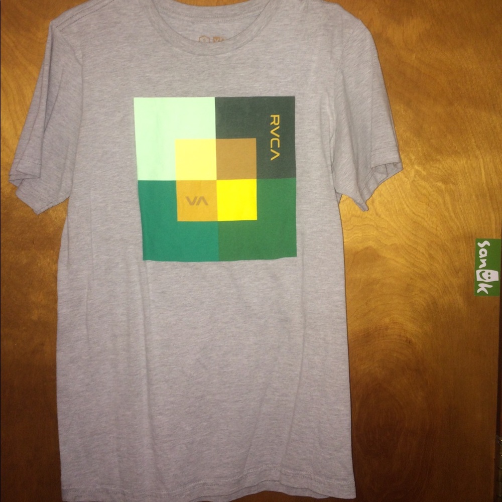 Men's small RVCA gray shirt
