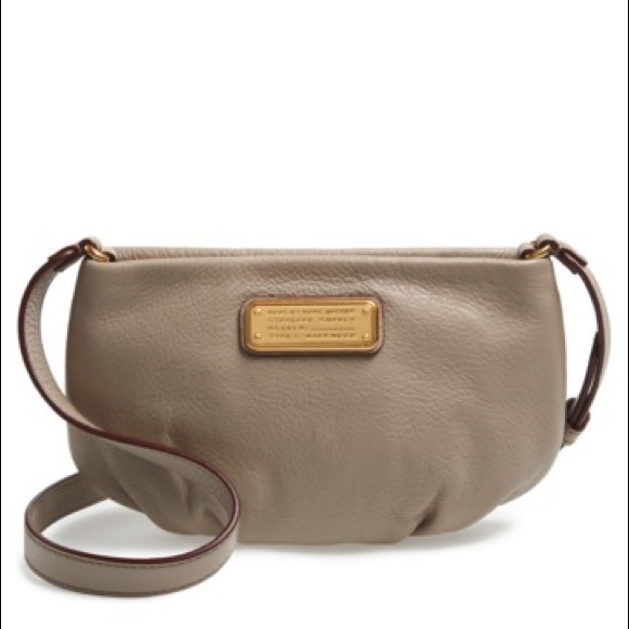 Marc by Marc Jacobs Handbags - Marc by Marc Jacobs Percy Leather Crossbody Cement