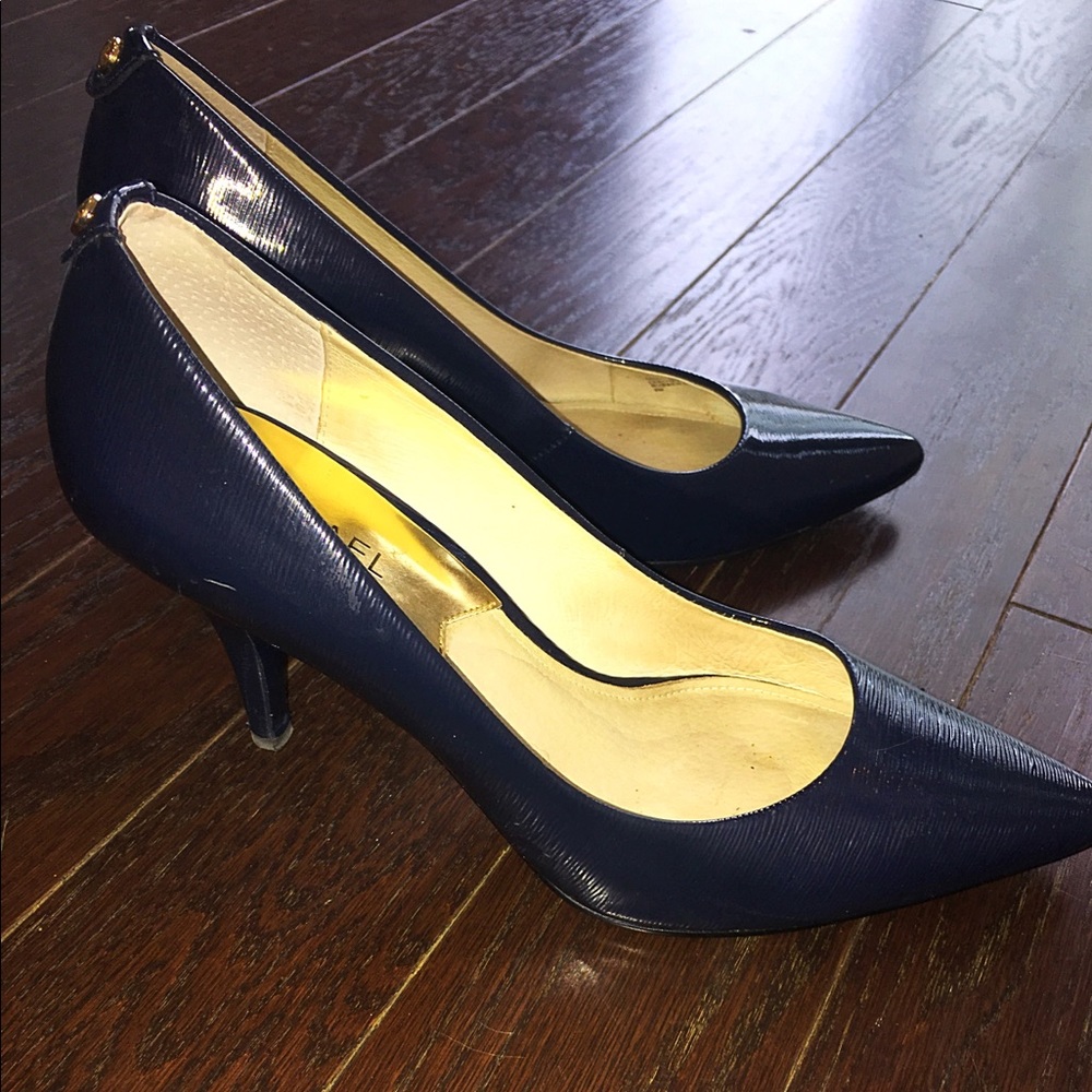 Navy Michael Kors Shoes