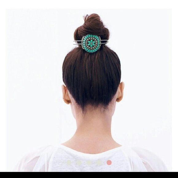 New Turquoise Ponytail Holder by Chloe&Isabel