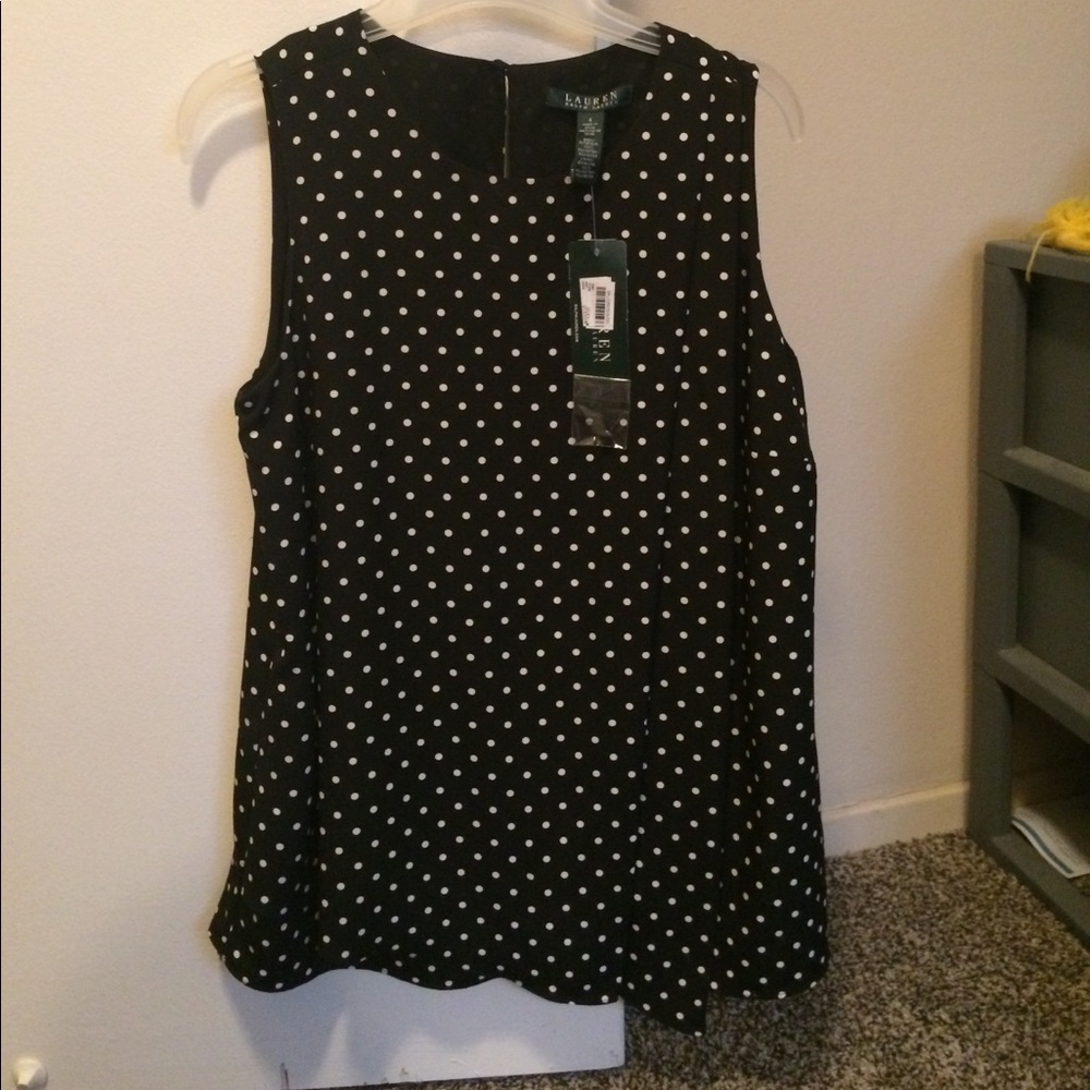 💕Lauren Ralph Lauren sleeveless top