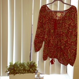 Ralph Lauren boho blouse