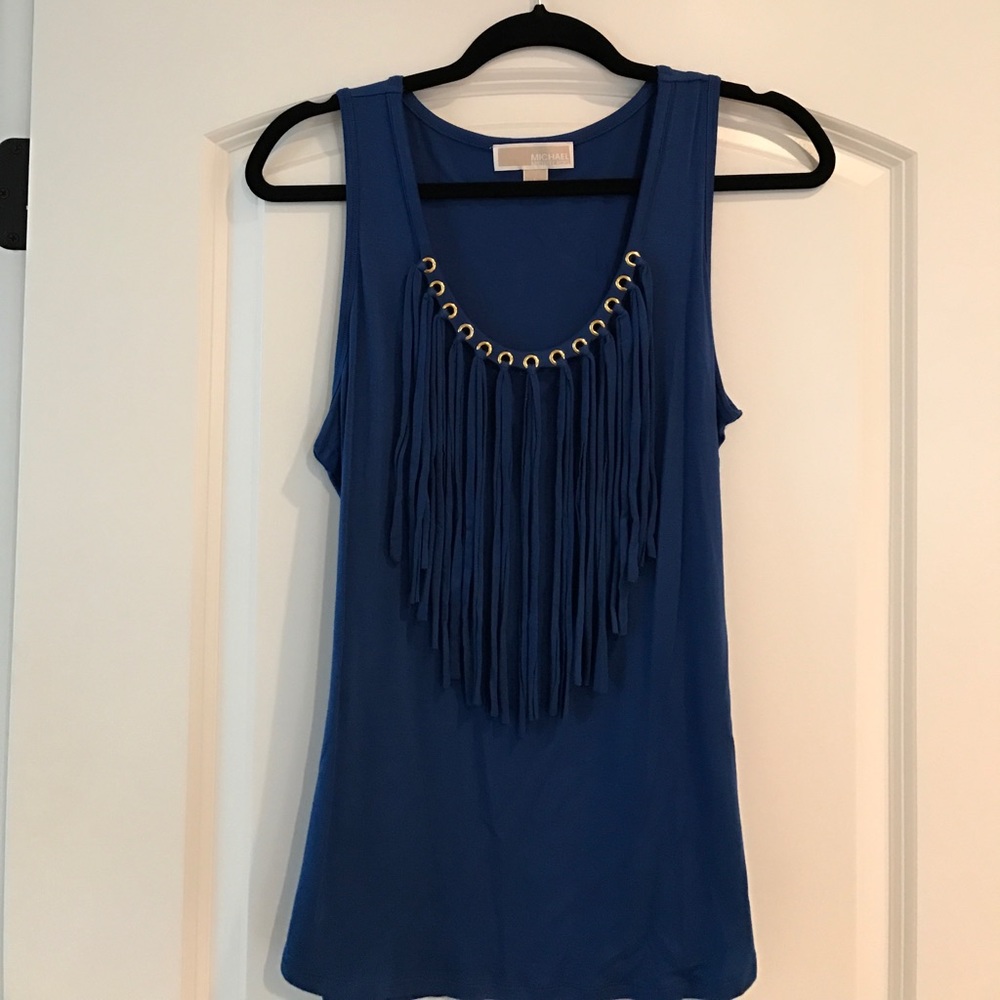 Michael Kors Fringe Top