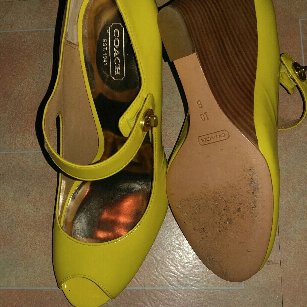 Coach heels
