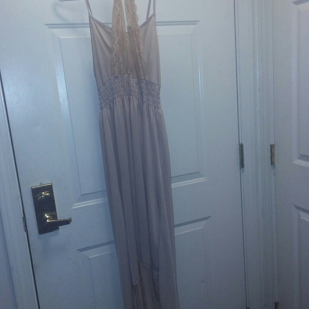 Silk 10 dress short in the front long in the back