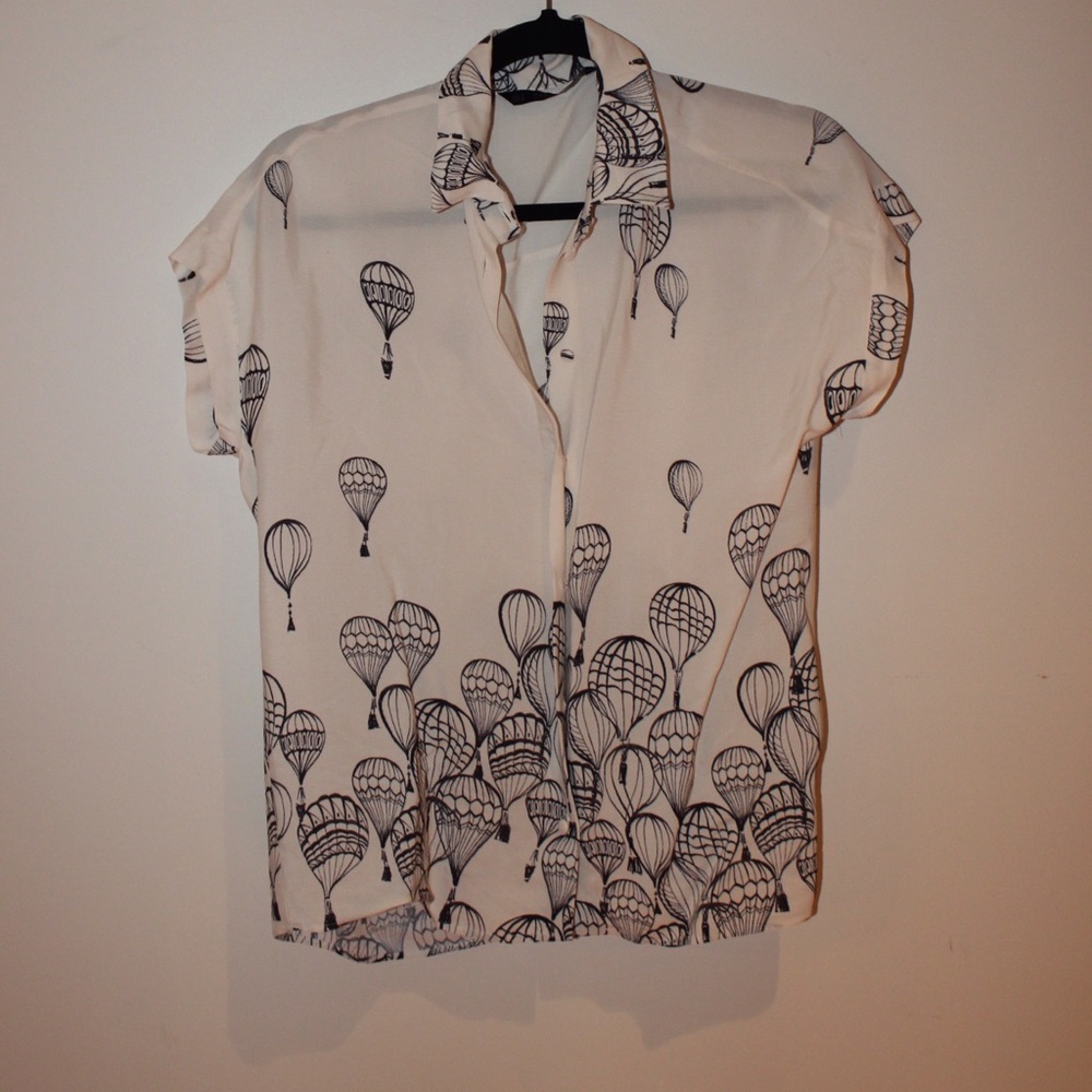 Short sleeve Zara blouse