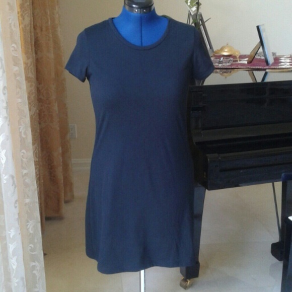 Black Short T-shirt Dress. NWOT - Picture 1 of 3