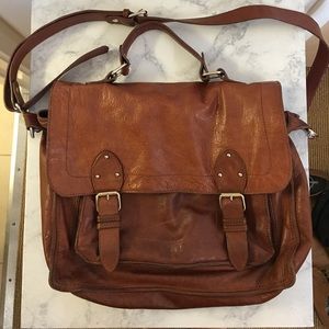 Leather H&M satchel