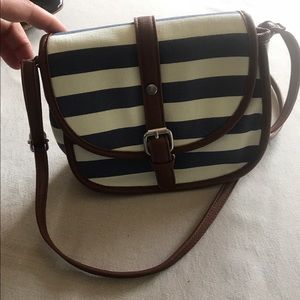 Crossbody  striped kelly & katie purse