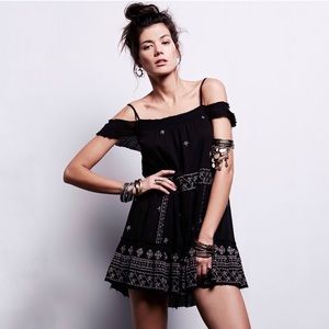 Intimately Free People Embroidered Slip