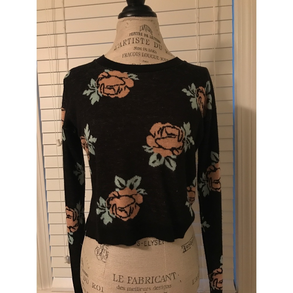 Floral Sweater