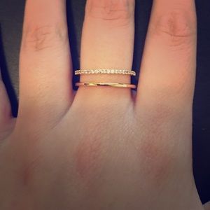 Francesca's Gold Layered Ring