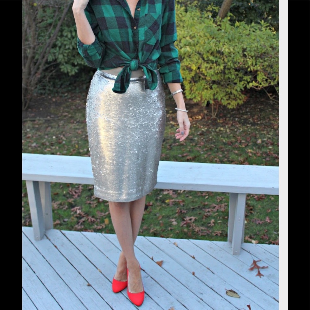 Banana Republic Mermaid Pencil Skirt Size 8