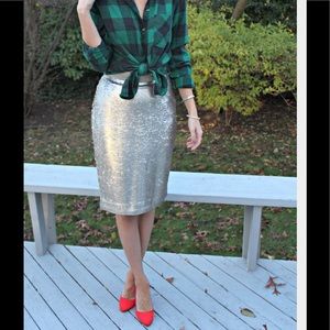 Banana Republic Mermaid Pencil Skirt Size 8