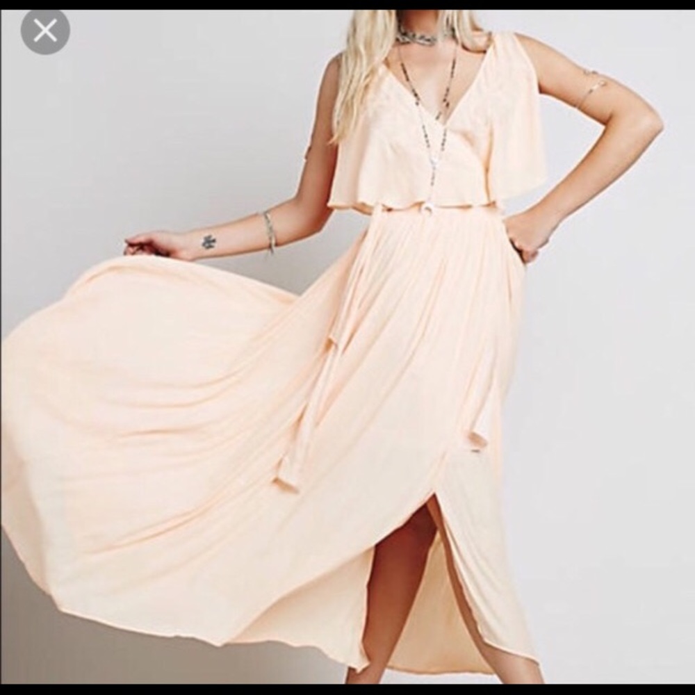 Flowy, bohemian maxi dress