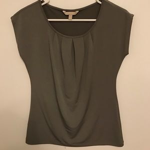 Banana republic pleated top