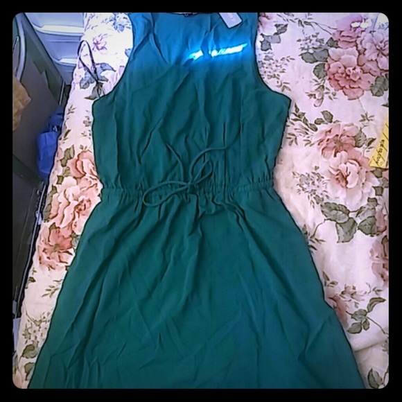 Forever 21 Dresses & Skirts - 1X NWT teal summer dress!
