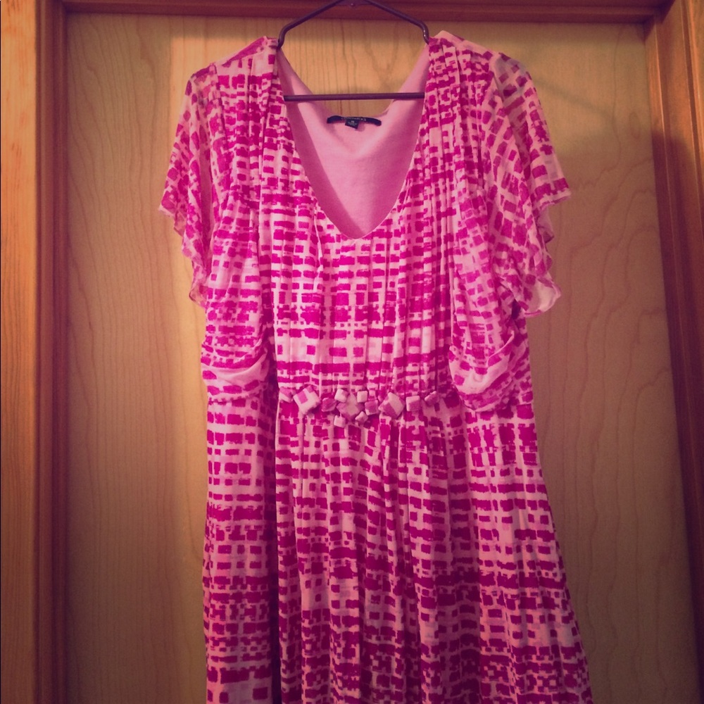 Chadwick's 1X Sleeved Dress