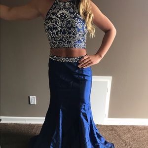 Evening Gown/Prom Dress in royal blue
