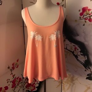 Victoria's Secret Pink SOFT Tank Size Large Peach