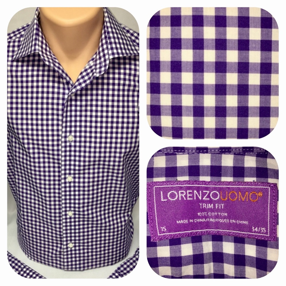 Lorenzo Uomo trim fit shirt (15 34/35)