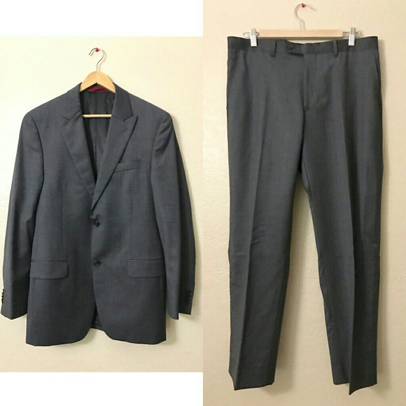 alfani grey suit