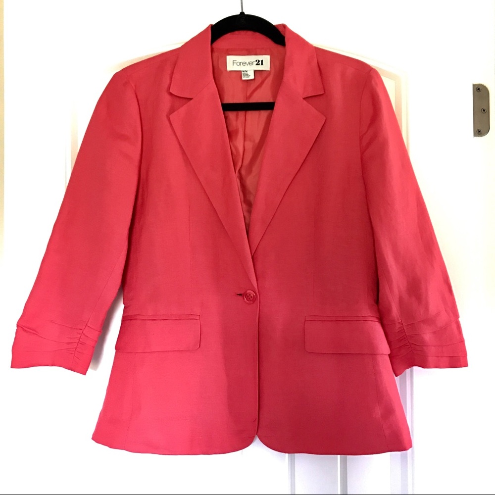 Forever21 Coral Blazer