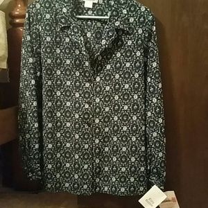 Ladies new patterned blouse
