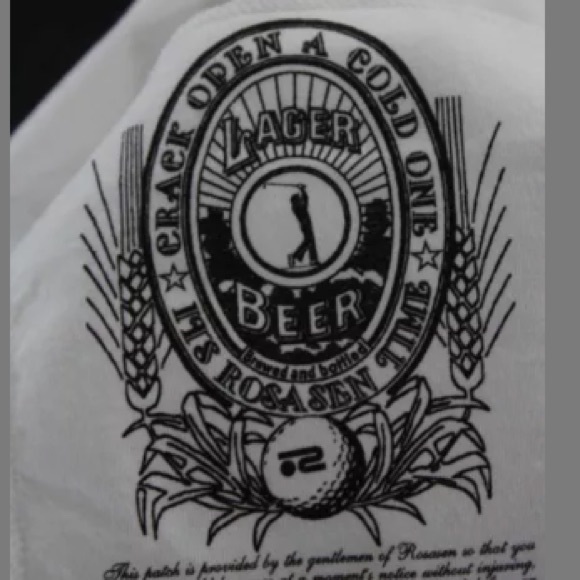 NWT ROSASEN WHITE COTTON CREWNECK T SHIRT SIZE S - Picture 3 of 8