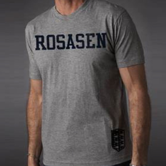 NWT ROSASEN WHITE COTTON CREWNECK T SHIRT SIZE S - Picture 5 of 8